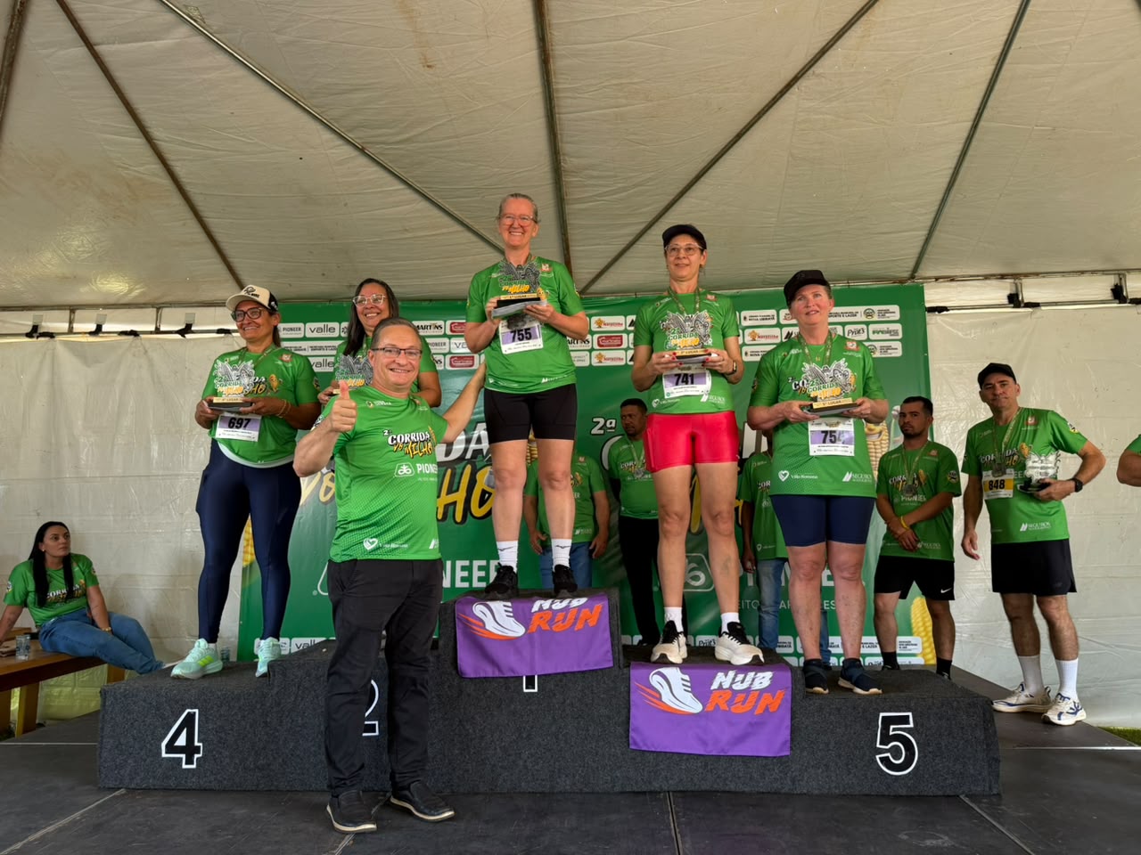 2ª Corrida do Milho reúne mais de mil atletas e movimenta Nova Ubiratã