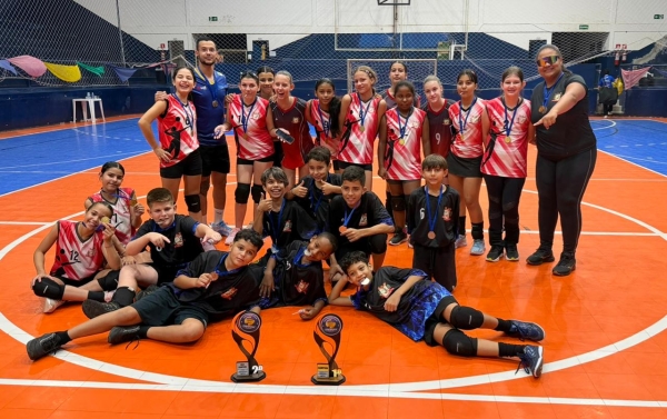Nova Ubirat&atilde; se destaca na Copinha Company de Voleibol em Sorriso
