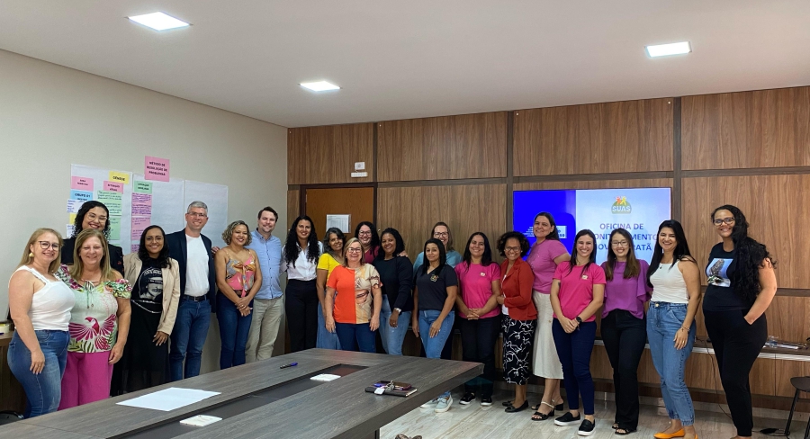 Secretaria de Assistência Social recebe visita de representantes do SETASC em Nova Ubiratã