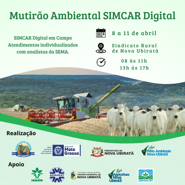 Confira se a sua propriedade se encaixa no novo SIMCAR Digital