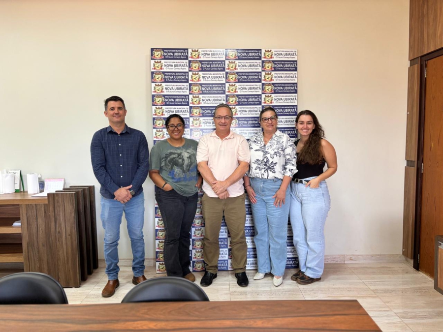 Prefeitura Municipal de Nova Ubiratã recebe visita de representantes do CIDESA