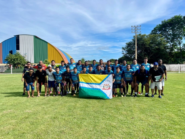 Jogo amistoso em Nova Ubiratã entre Palmeiras de Lucas do Rio Verde e Nova Ubiratã E.C (seleção do município)