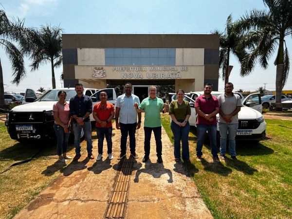 Nova Ubiratã recebe veículos para reforçar ações ambientais