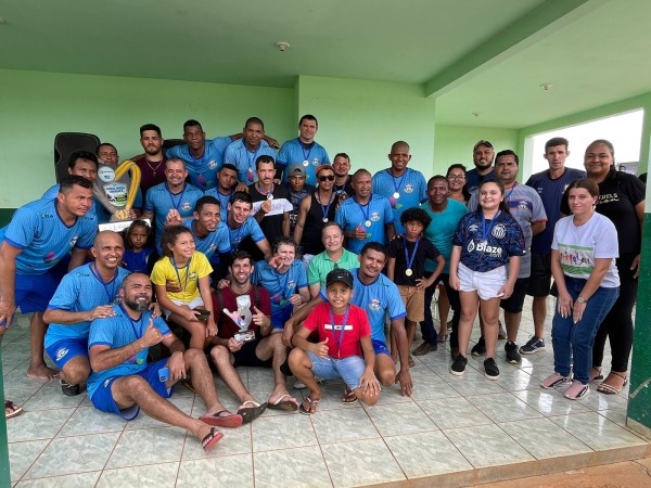 Pinhal Esporte Clube é o grande campeão da 1° Copa Nova Ubiratã de Futebol de Campo Master 2023