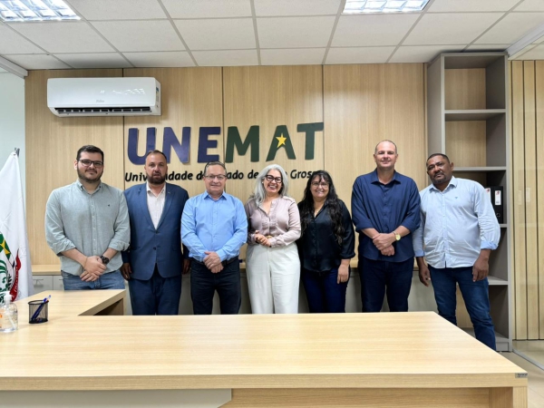 Autoridades Municipais buscam parceria com a UNEMAT para implantação de cursos superiores em Nova Ubiratã