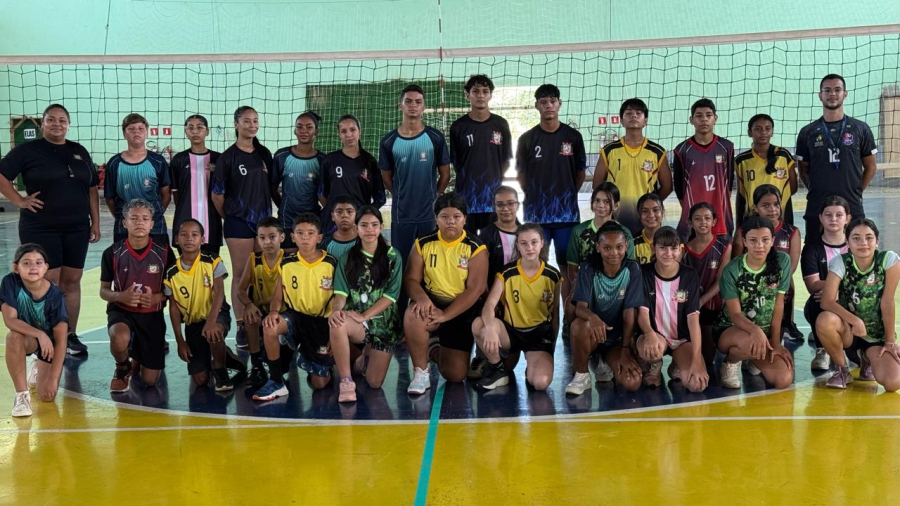 Prefeitura promove torneio e aula teórica sobre voleibol em Nova Ubiratã