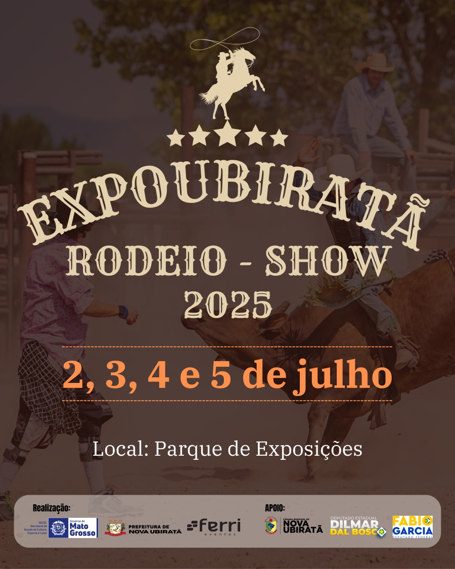 Prefeitura Municipal realiza lançamento oficial da Expo Ubiratã Rodeio - Show 2025   