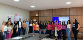 Secretaria de Assistência Social recebe visita de representantes do SETASC em Nova Ubiratã