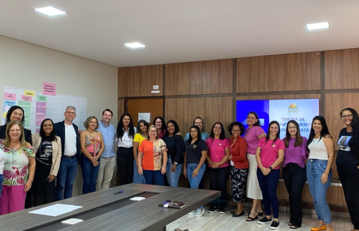 Secretaria de Assistência Social recebe visita de representantes do SETASC em Nova Ubiratã