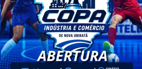 Prefeitura Municipal de Nova Ubiratã realizará a Copa Indústria e Comércio e o Campeonato Perna de Pau 2026