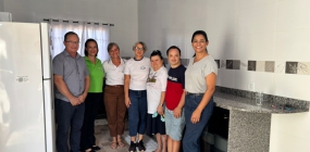 Autoridades Municipais participam de inauguração da nova cozinha da AMAPIN