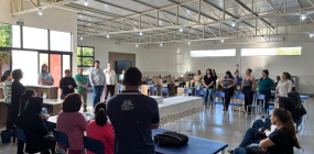 Autoridades Municipais prestigiam café da manhã com gestores educacionais durante curso de capacitação em Nova Ubiratã