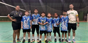 Equipe Mirim de voleibol leva Nova Ubiratã ao pódio no campeonato Nortão Cup