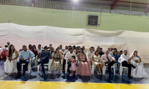 Secretaria de Assistência Social realiza casamento social na sede do município