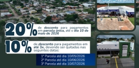 Prefeitura Municipal de Nova Ubiratã disponibiliza pagamento do IPTU 2026 com descontos para pagamento à vista e opções de parcelamento