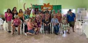 Secretaria Municipal de Assistência Social de Nova Ubiratã promoveu o Carnaval do Grupo SCFV voltado para a Pessoa Idosa