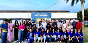 Autoridades Municipais recebem Secretário de Estado de Educação e a comitiva da DRE de Sinop em Nova Ubiratã