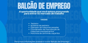 Confira as vagas disponíveis no Balcão de Emprego de Nova Ubiratã
