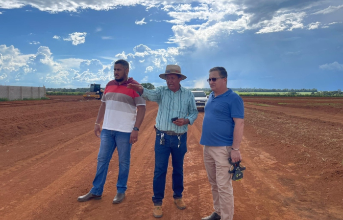 Iniciou nesta terça-feira os primeiros trabalhos para a realização do Rodeio do Bem em Nova Ubiratã