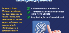 Prefeitura Municipal e Justiça Eleitoral promovem ação conjunta para incentivar os cidadãos a regularizarem sua situação eleitoral