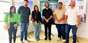 Autoridades de Nova Ubiratã participaram de uma reunião sobre o Programa de Credenciamento em Nova Mutum