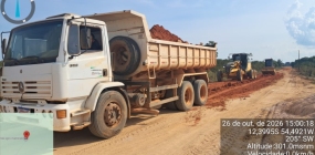 Prefeitura de Nova Ubiratã realiza melhorias no Travessão da Balsa do distrito de Entre Rios