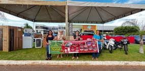 Prefeitura de Nova Ubiratã e ACENU realizam pit stop para incentivar compras no comércio local