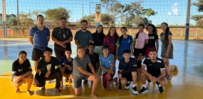 Prefeitura Municipal de Nova Ubiratã realiza treinamento intensivo para atletas de voleibol visando os Jogos Escolares Regionais