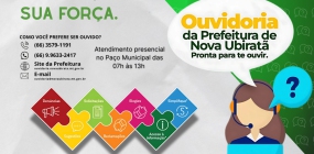 Ouvidoria: um canal direto entre o cidadão e a Prefeitura Municipal