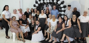 Grupo do Serviço de Convivência e Fortalecimento de Vínculos de Nova Ubiratã participa do 4º Encontro da Melhor Idade em Feliz Natal